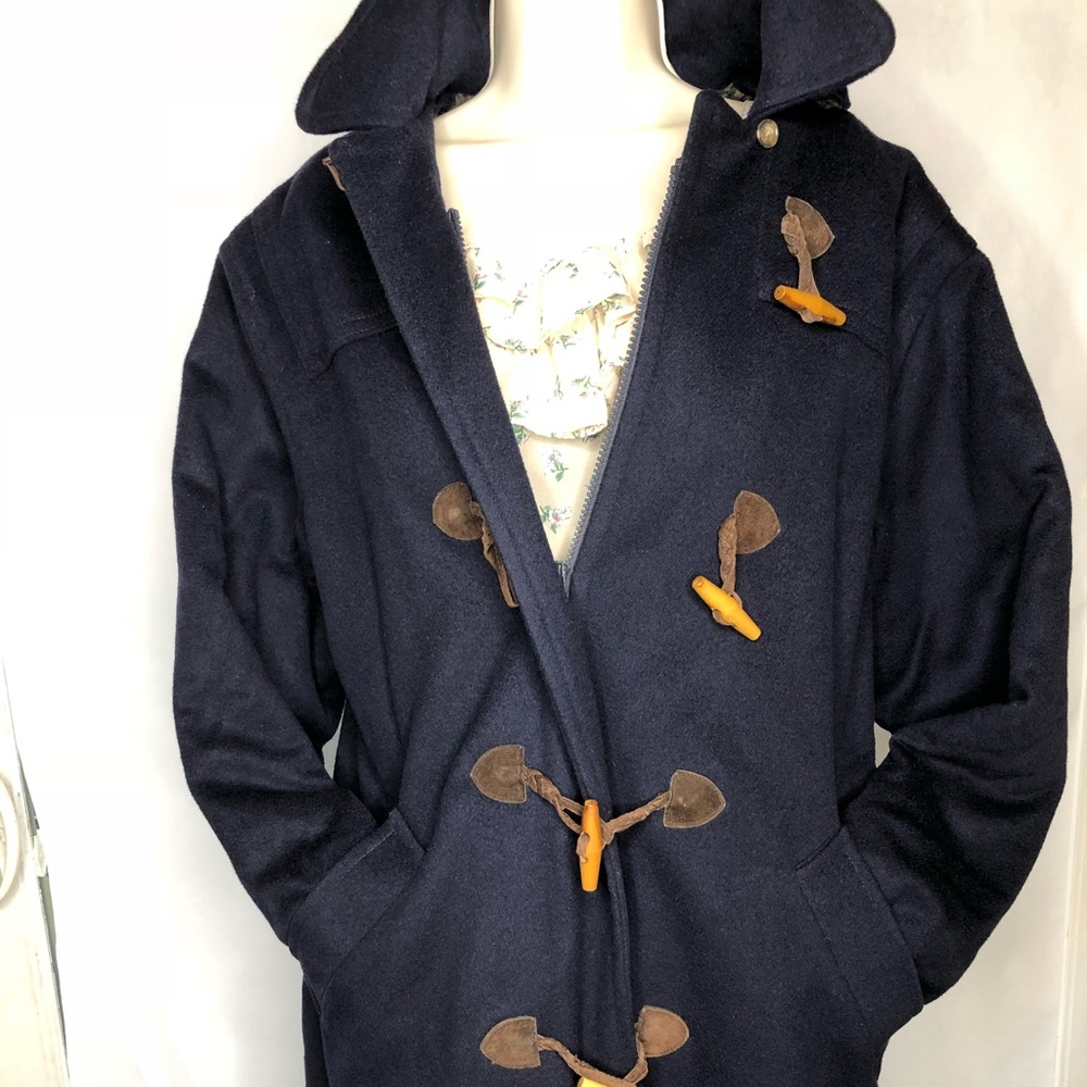 Vintage LL Bean Wool Thinsulate Coat
